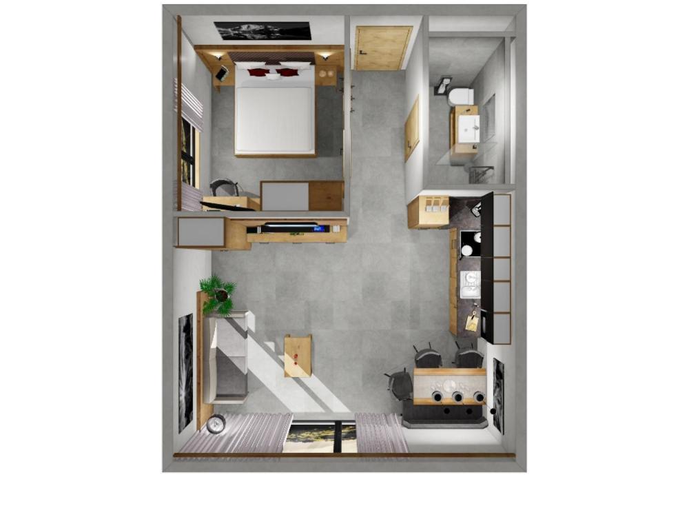 Neues Luxerioes Eingerichtetes Apartment Bock See Exterior foto